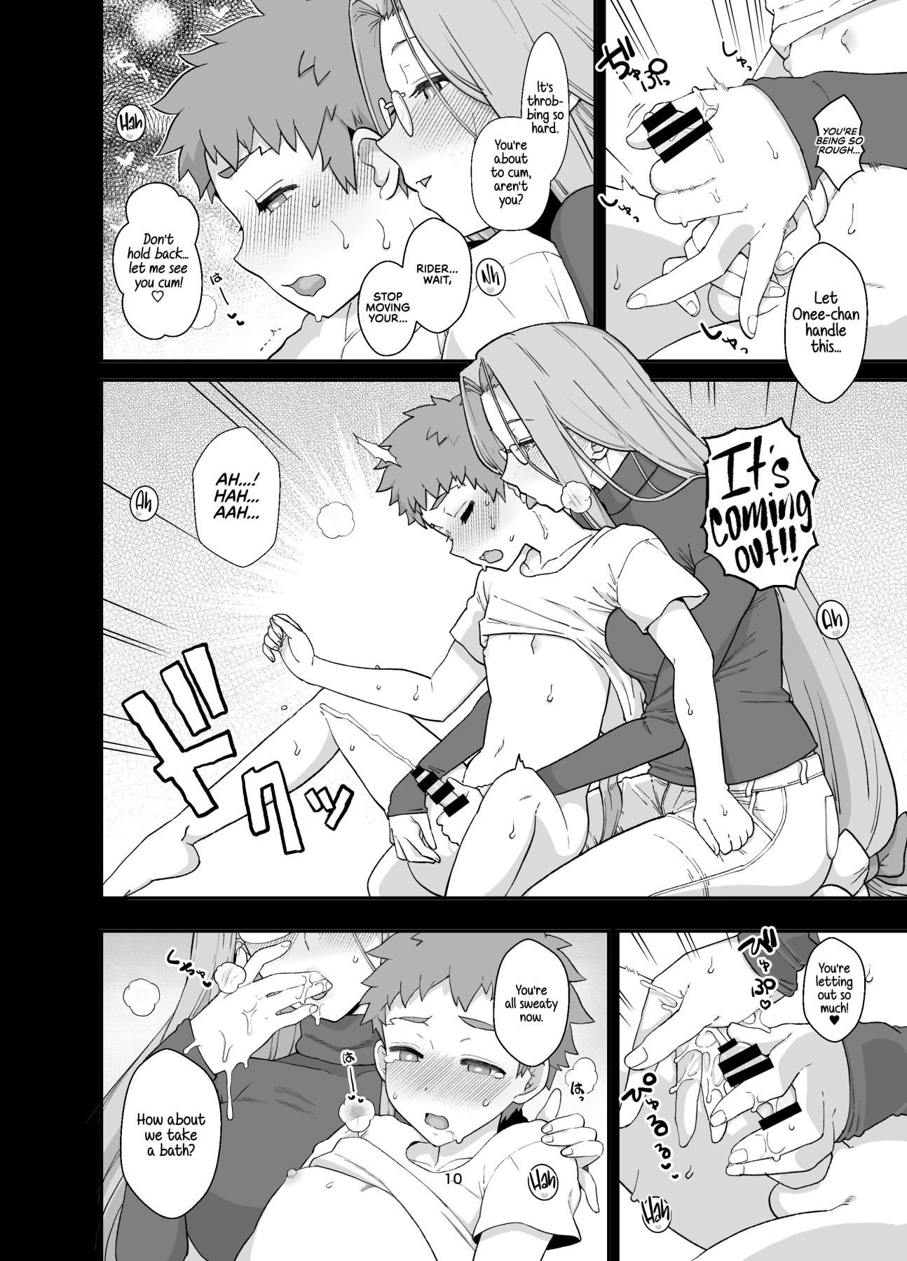 Hentai Manga Comic-Staying Home With Rider-san-Read-12